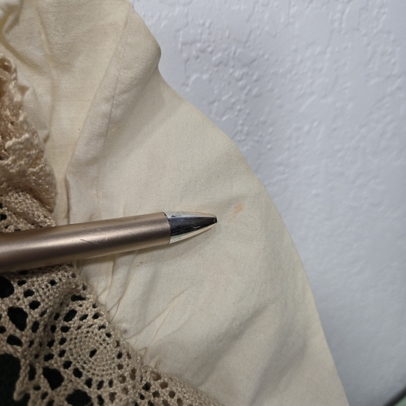 Watermelon Stitched Needlepoint Decirative Throw Pillow Vintage - Picture 4 of 5